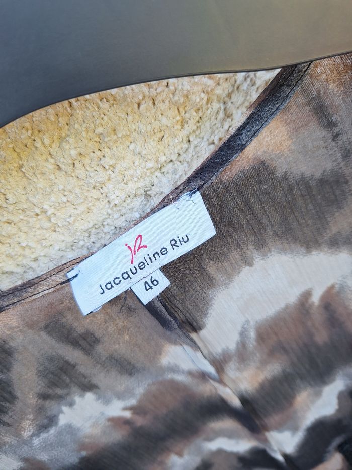 👚 Haut / Blouse manches larges Jacqueline Riu Taille 46 - photo numéro 9