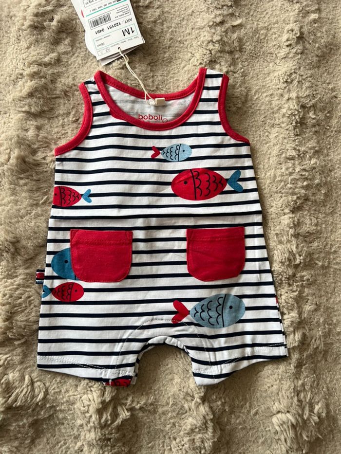 Barboteuse bébé 1 mois