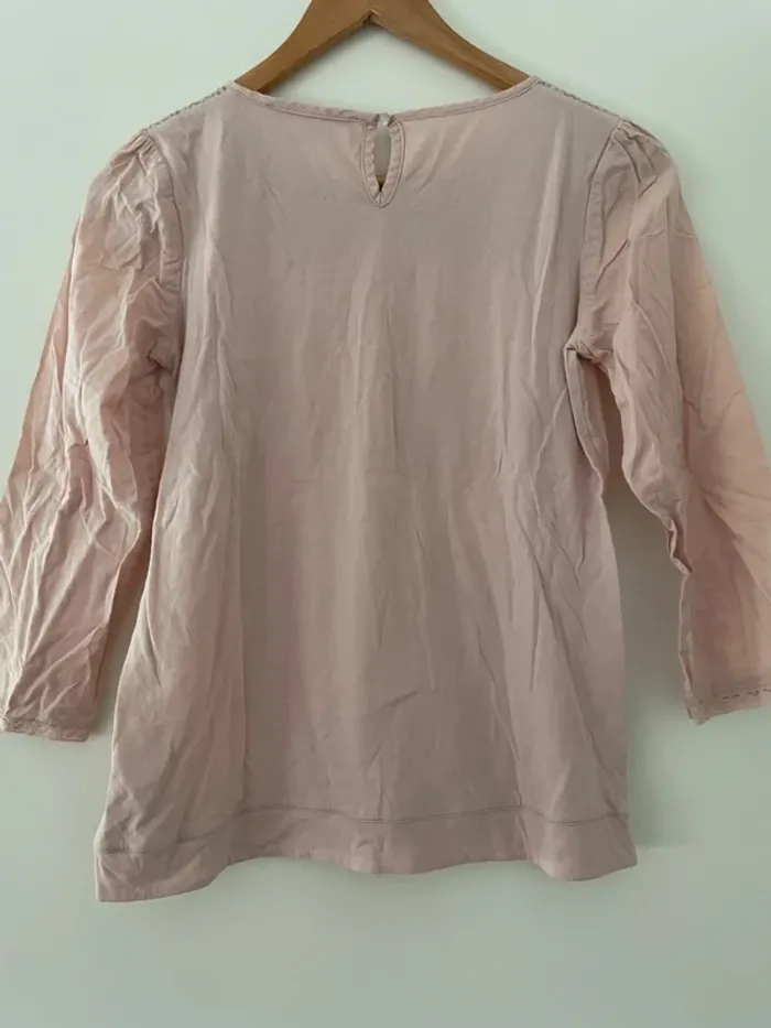 Haut Massimo Dutti rose 13-14ans - photo numéro 2