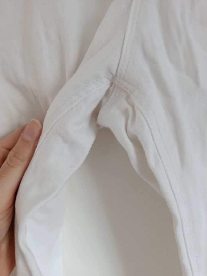 Jean blanc Cache cache - photo numéro 4