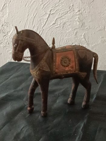 Statuette cheval Marwari