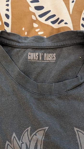 tee shirt Guns N' Roses gris taille S