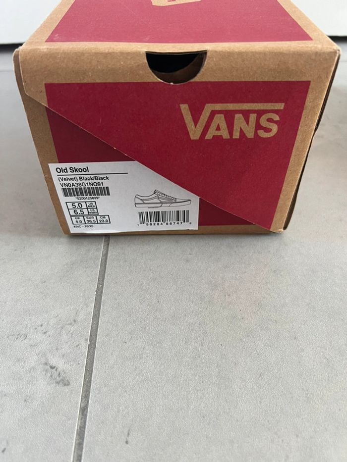 Vans old skool velvet - photo numéro 6