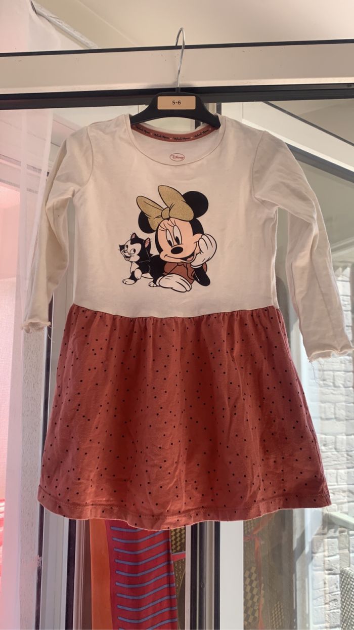 Robe manche longue Minnie