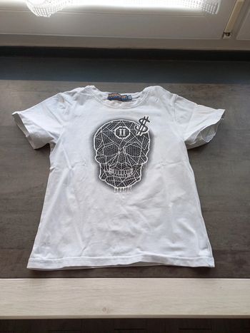 Tee-shirt "imprimé tête de mort" garçon