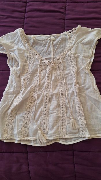 T-shirt Holister beige