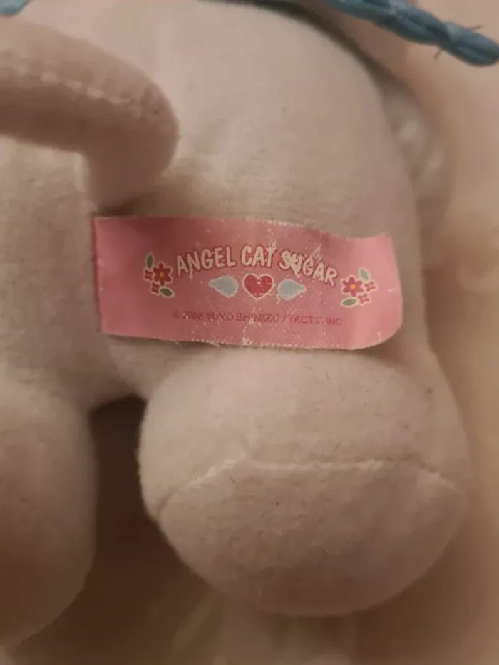 peluche. angel cat sugar. 26 cm - photo numéro 4