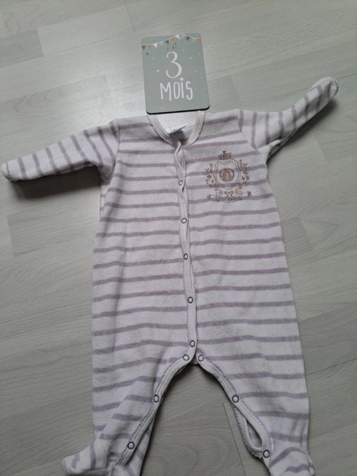 Pyjama 3 mois petit bateau