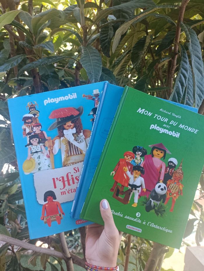 Lot de 3 livres playmobil en superbe état ! - photo numéro 2