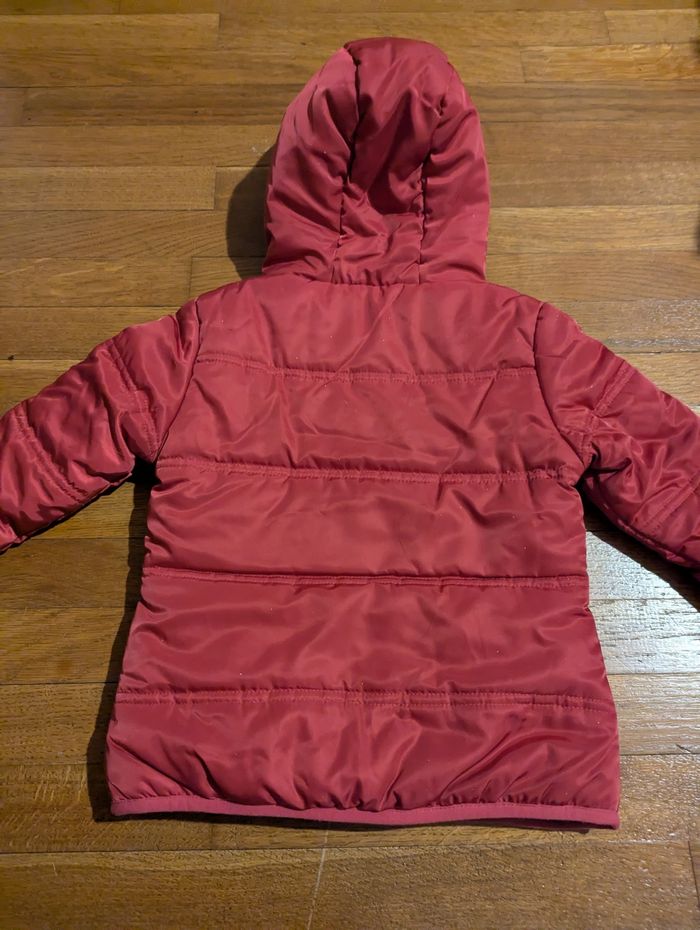 Manteau fillette 3a bordeaux - photo numéro 10