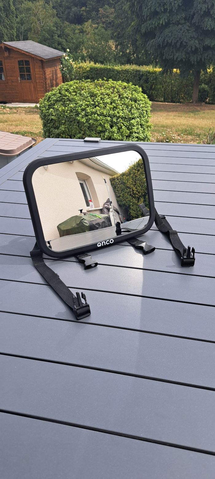 Rétroviseur XXL rectangulaire ONCO - photo numéro 3