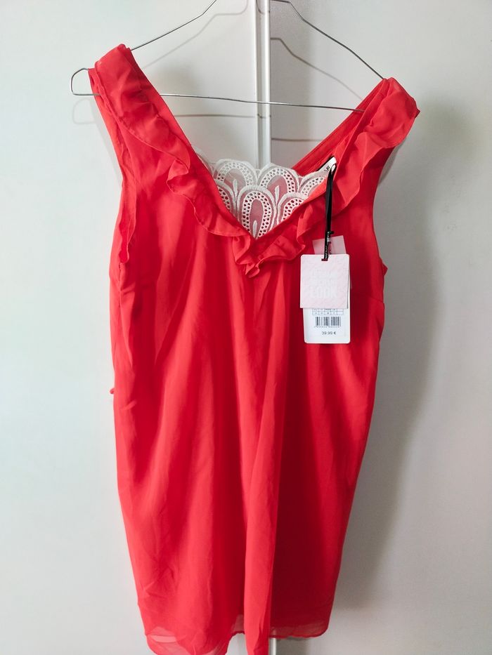 Robe corail Naf Naf taille 36