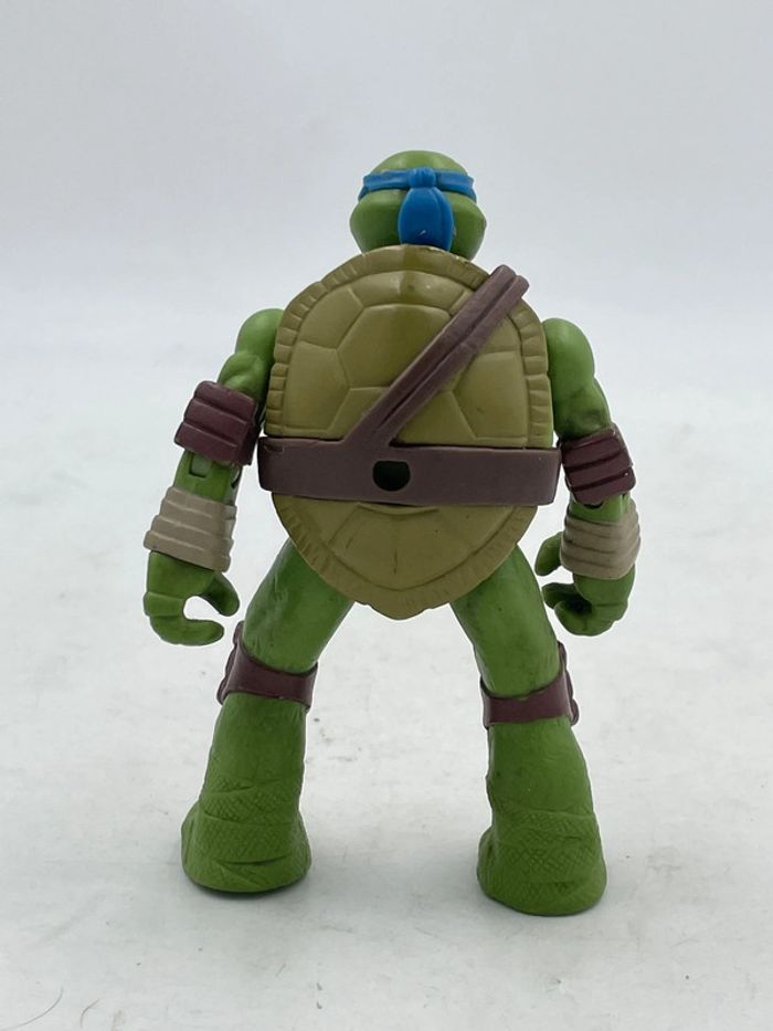 Figurine Tortues Ninja TMNT Leonardo Pop Up Head Viacom 2014 - photo numéro 2