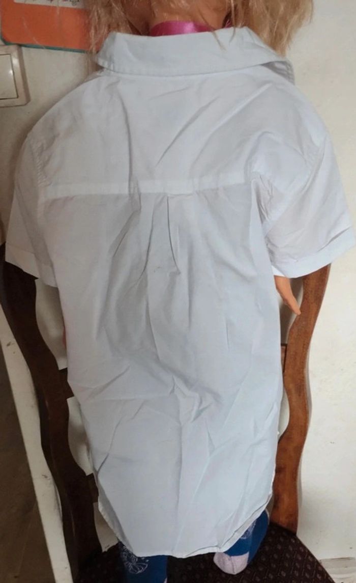 Chemise manches courtes blanche - photo numéro 4