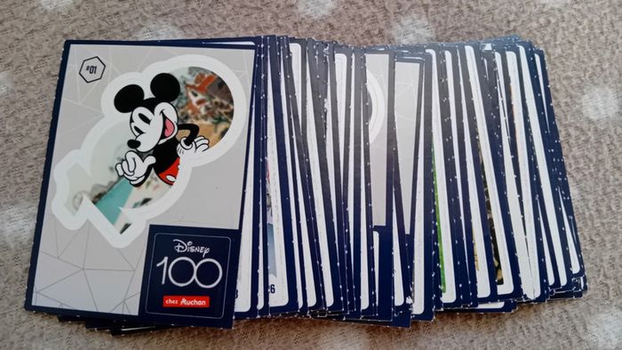 70 stickers disney auchan