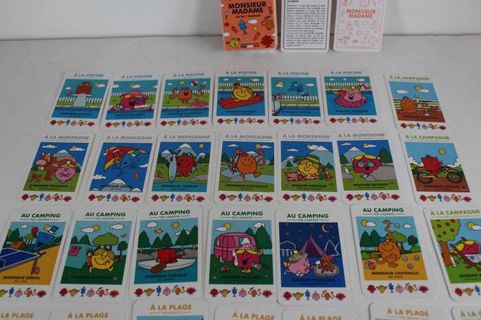 Avene Jeu des 7 familles Monsieur Madame 100% Complet - photo numéro 4