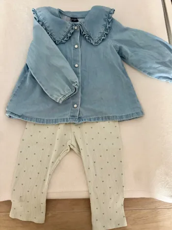 Ensemble bébé fille taille 12mois.