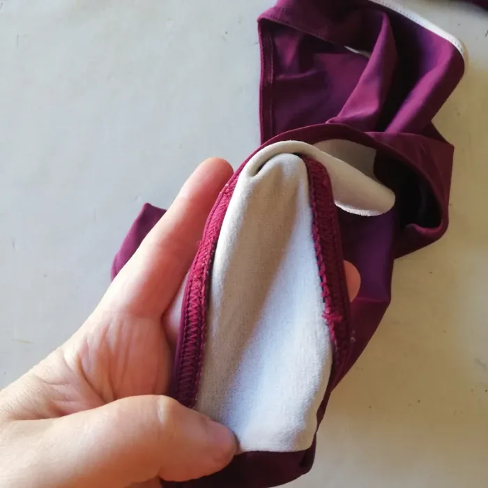 Maillot de bain 2 pièces violet t. 38 /40 - photo numéro 4