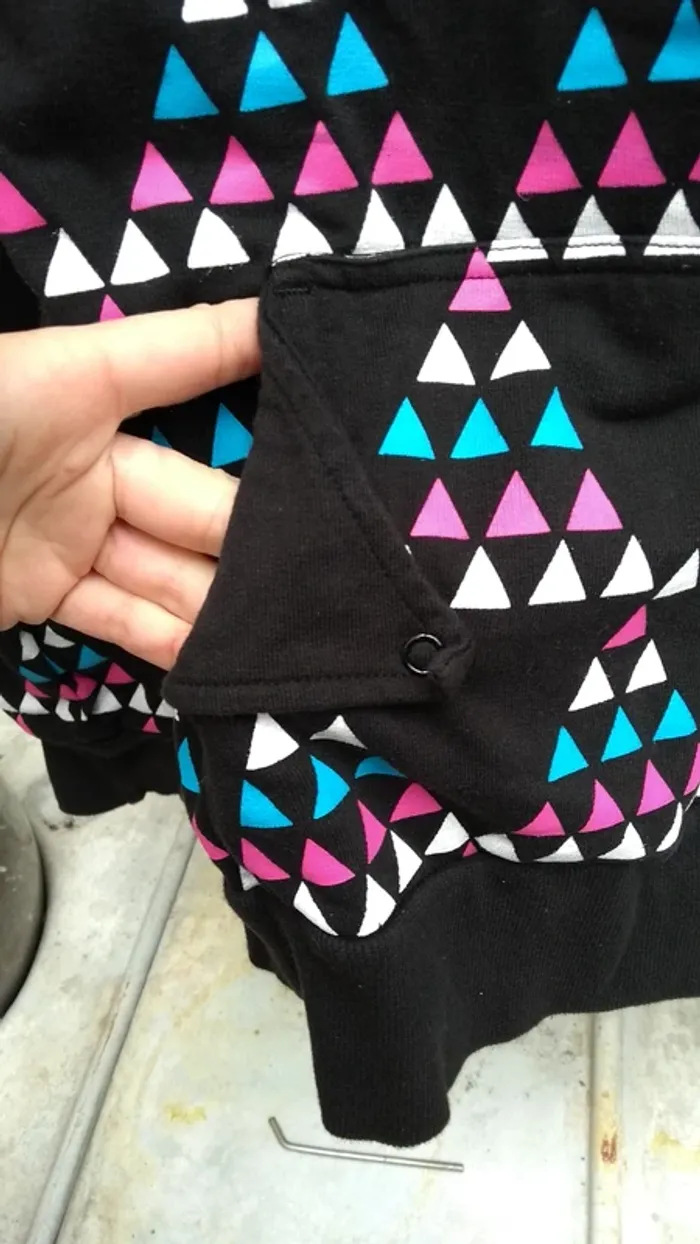 Sweat capuche Vonzipper taille S - photo numéro 3