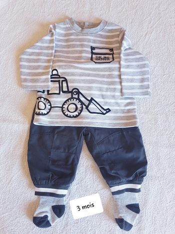 Ensemble carrefour 3 mois