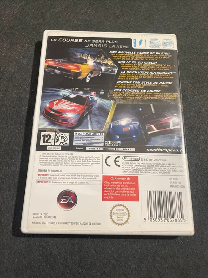 Need for Speed Carbon Jeu Nintendo Wii FR - photo numéro 3