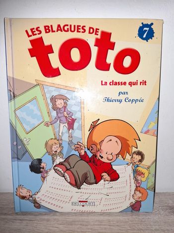Bande dessinée les blagues de toto la classe qui rit