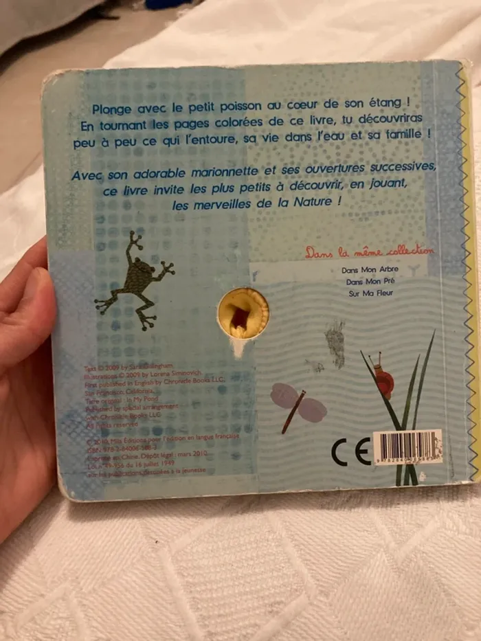 livre « dans mon étang » - photo numéro 2