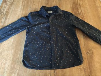Chemise manches longues bleu orchestra 8 ans