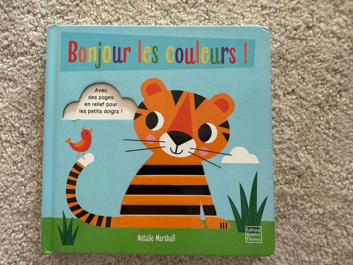 Livre en dur Bonjour les couleurs ! 🌻