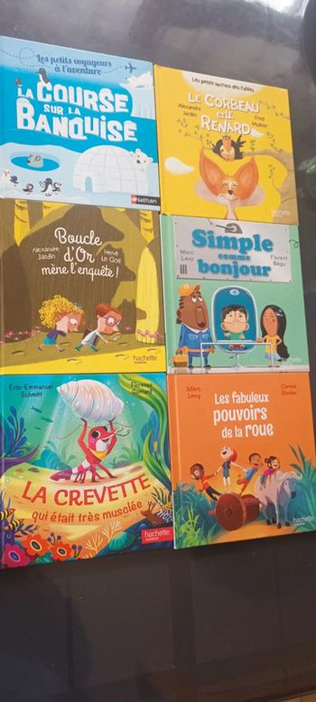 Lot de 6 livres