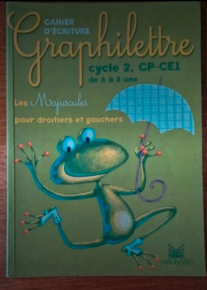 Cahier d'écriture - Les Majuscules - CP/CE1