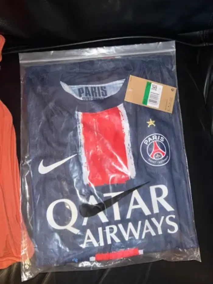 Maillot foot PSG Étoile Nike officiel collector rare - photo numéro 11