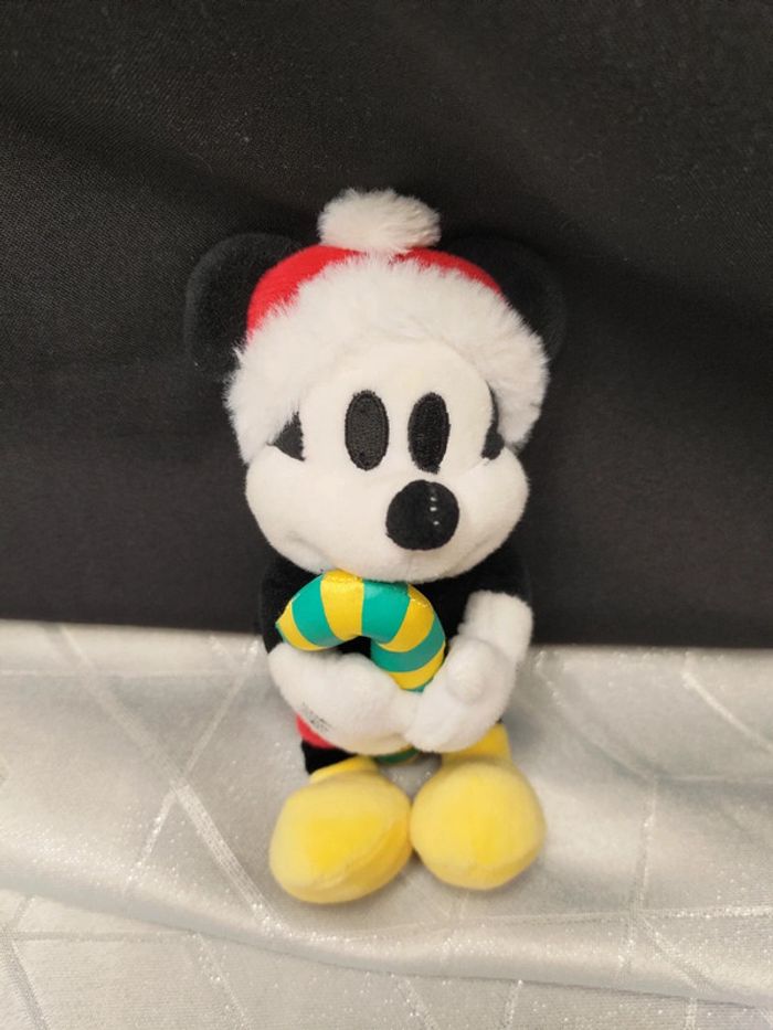 Peluche rare Mickey Noël – Disney Baby - photo numéro 2
