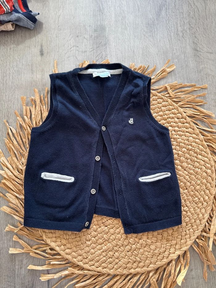 Gilet boléro sans manches 12 mois okaidi