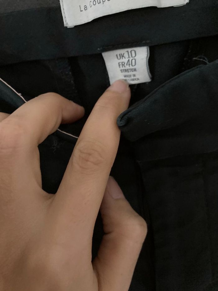 Pantalon gap bleu marine modèle curvy taille 40 - photo numéro 3