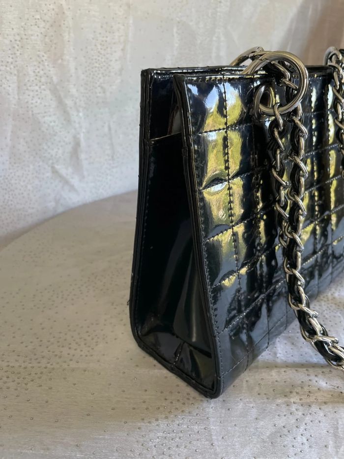 Sac à main noir matelassé – état quasi neuf - photo numéro 4