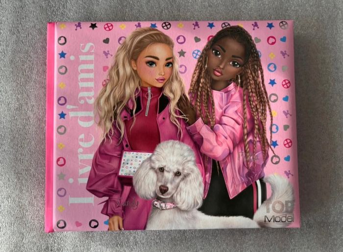 Lot topmodel créatif mode dessin livre d'amis anniversaire fille - photo numéro 8