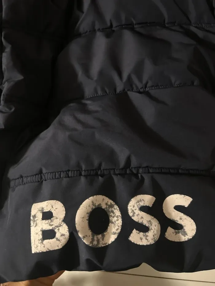 Manteau doudoune BOSS 18mois garçon - photo numéro 5