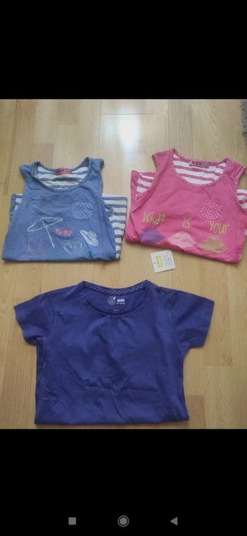 Lot tee-shirt hauts été 10ans