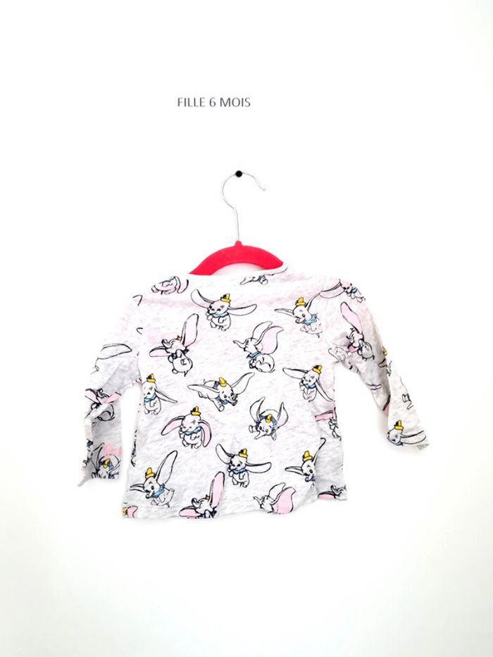 Tshirt manche longue Dumbo - photo numéro 2