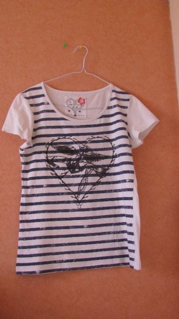 tee shirt rayé t3
