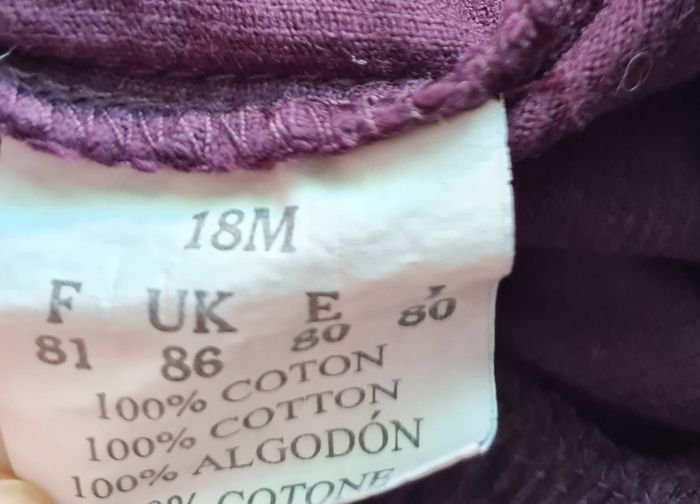 pantalon velours bébé fille 18 mois - photo numéro 7