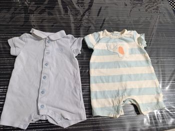 Barboteuse bébé garçon 1 mois