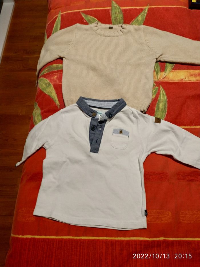 Pull et polo taille 6 mois - photo numéro 2