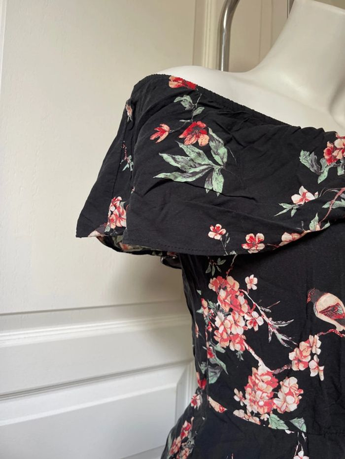 Combinaison short à fleurs - photo numéro 7