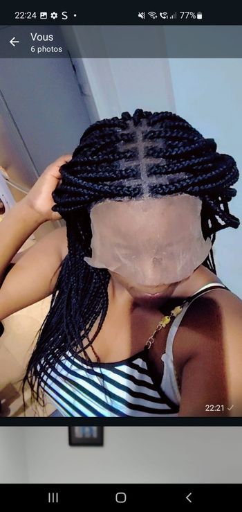 Vente perruques tresse africaine perfectionner par moi même 