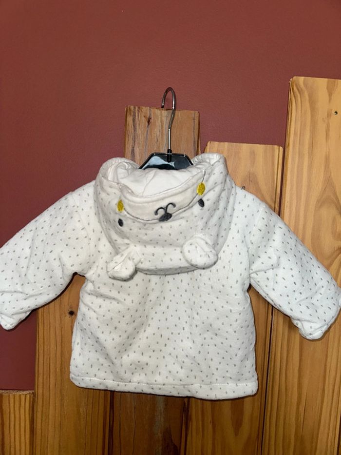 Gilet Zip ours 1/3 mois - photo numéro 3