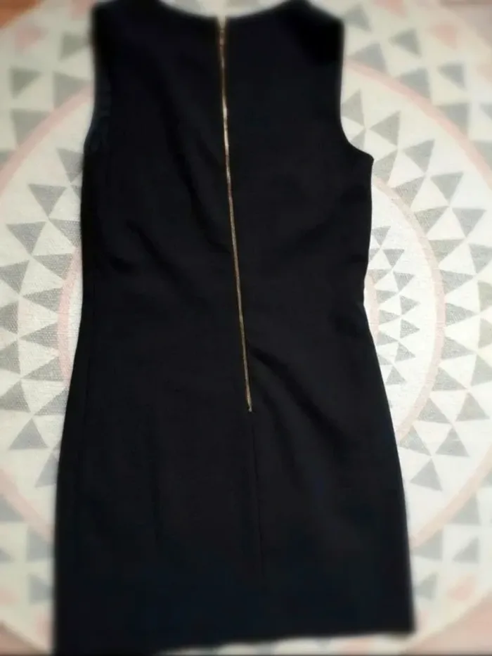 Robe noire chasuble zippée Mango - XS - Excellent état - photo numéro 10