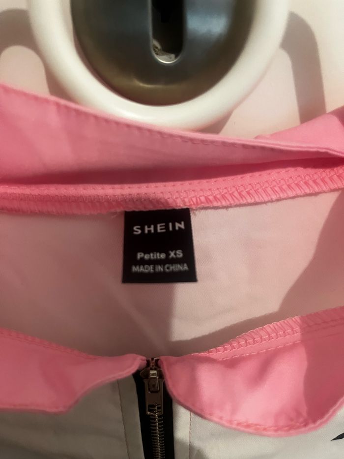 veste à zip, rose, avec des motifs - photo numéro 2