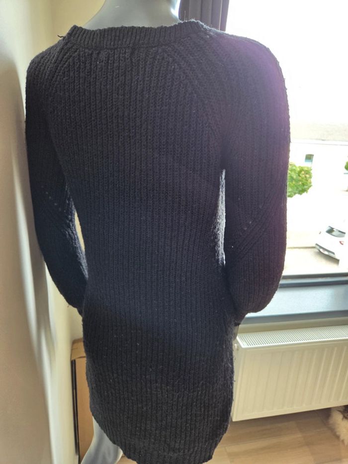 Robe noire- cache cache-Robe longue - photo numéro 5